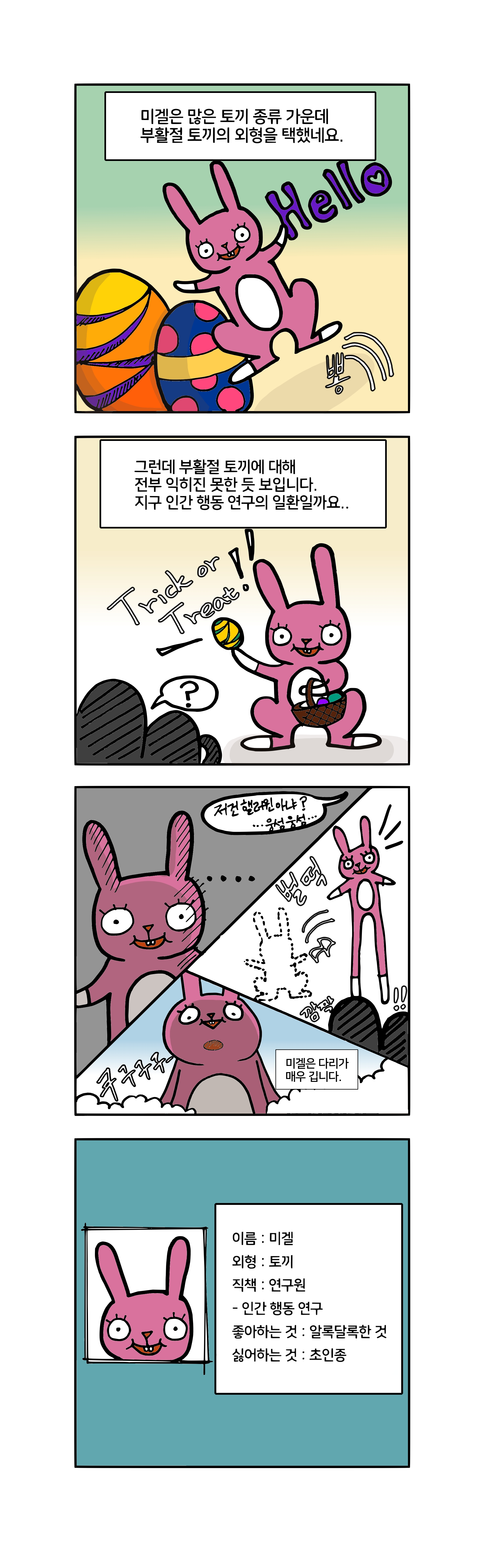 미겔 4컷 만화